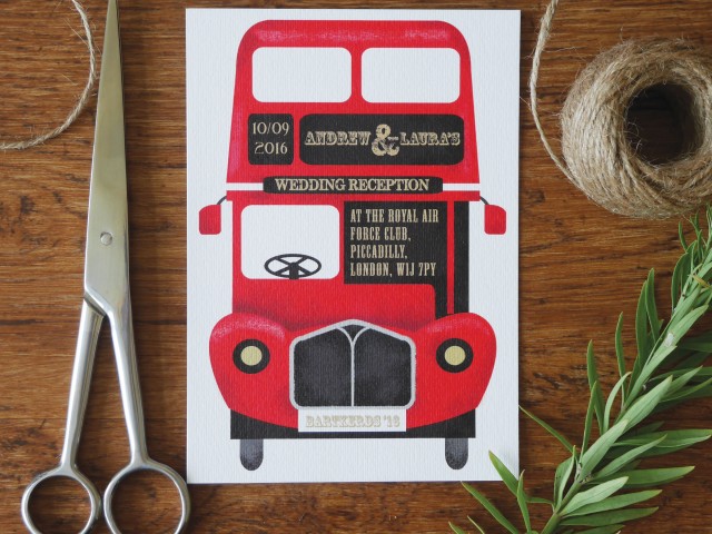 Vintage Red Bus