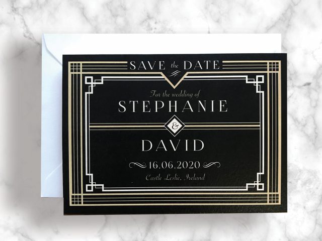 1920s Black and Gold