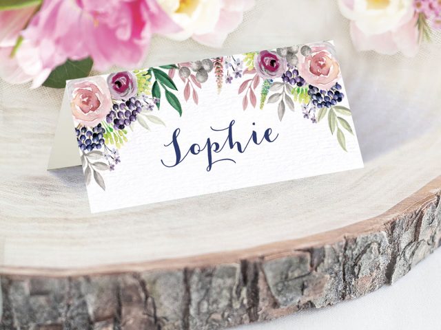 Autumn Floral Place Names